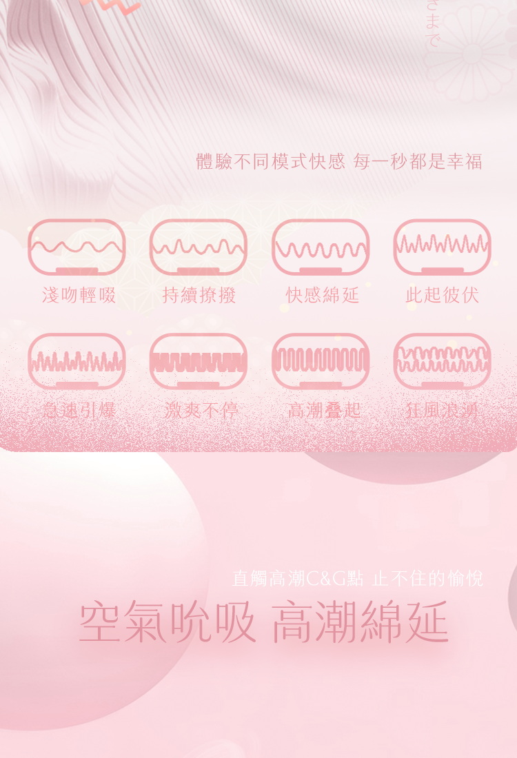 海之音｜吸吮+震動二合一按摩棒