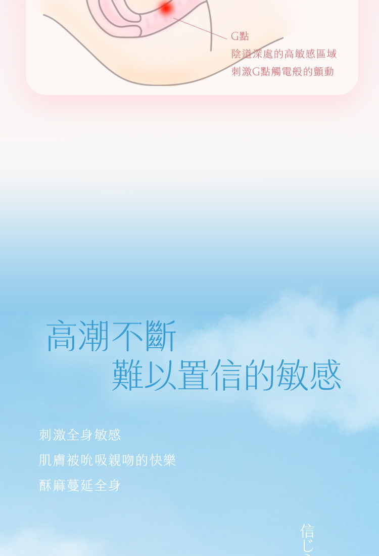 海之音｜吸吮+震動二合一按摩棒